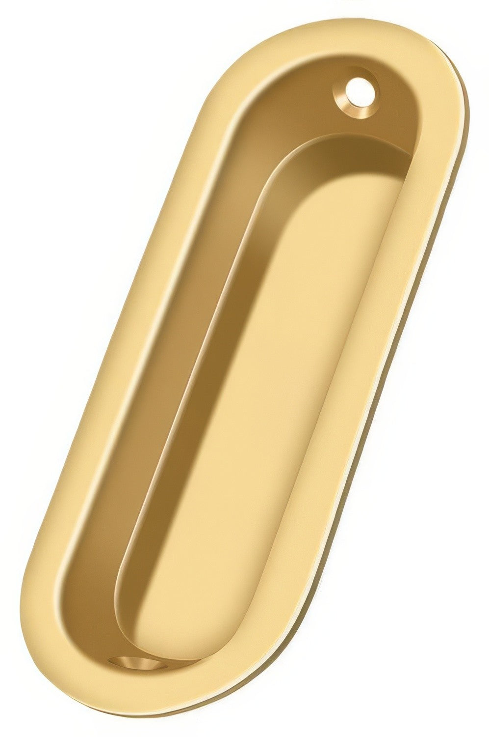 Deltana FP223 3-1/2" x 1-1/4" Oblong Flush Pull