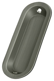 Deltana FP223 3-1/2" x 1-1/4" Oblong Flush Pull