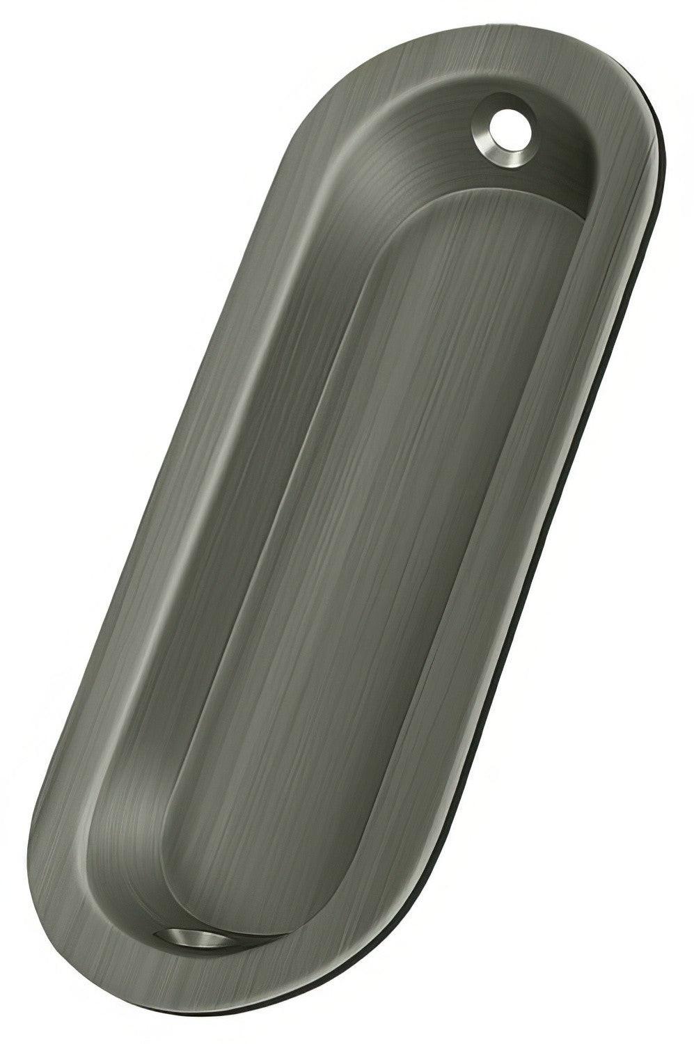 Deltana FP223 3-1/2" x 1-1/4" Oblong Flush Pull