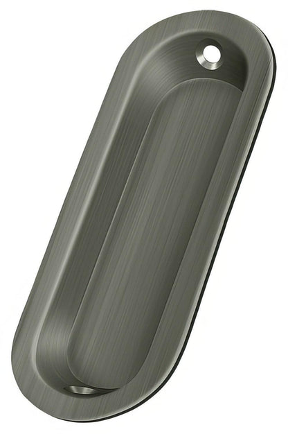 Deltana FP223 3-1/2" x 1-1/4" Oblong Flush Pull