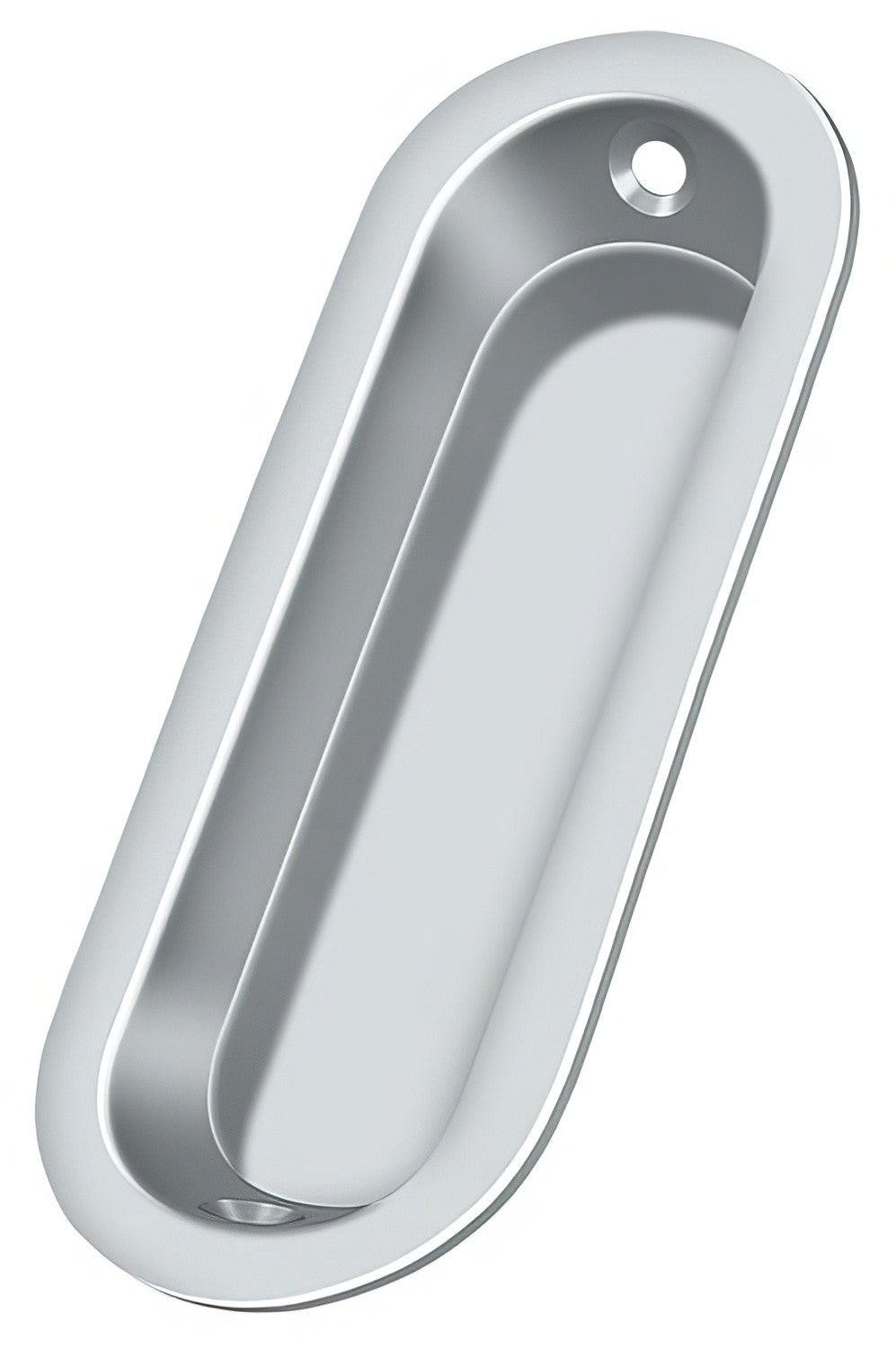 Deltana FP223 3-1/2" x 1-1/4" Oblong Flush Pull