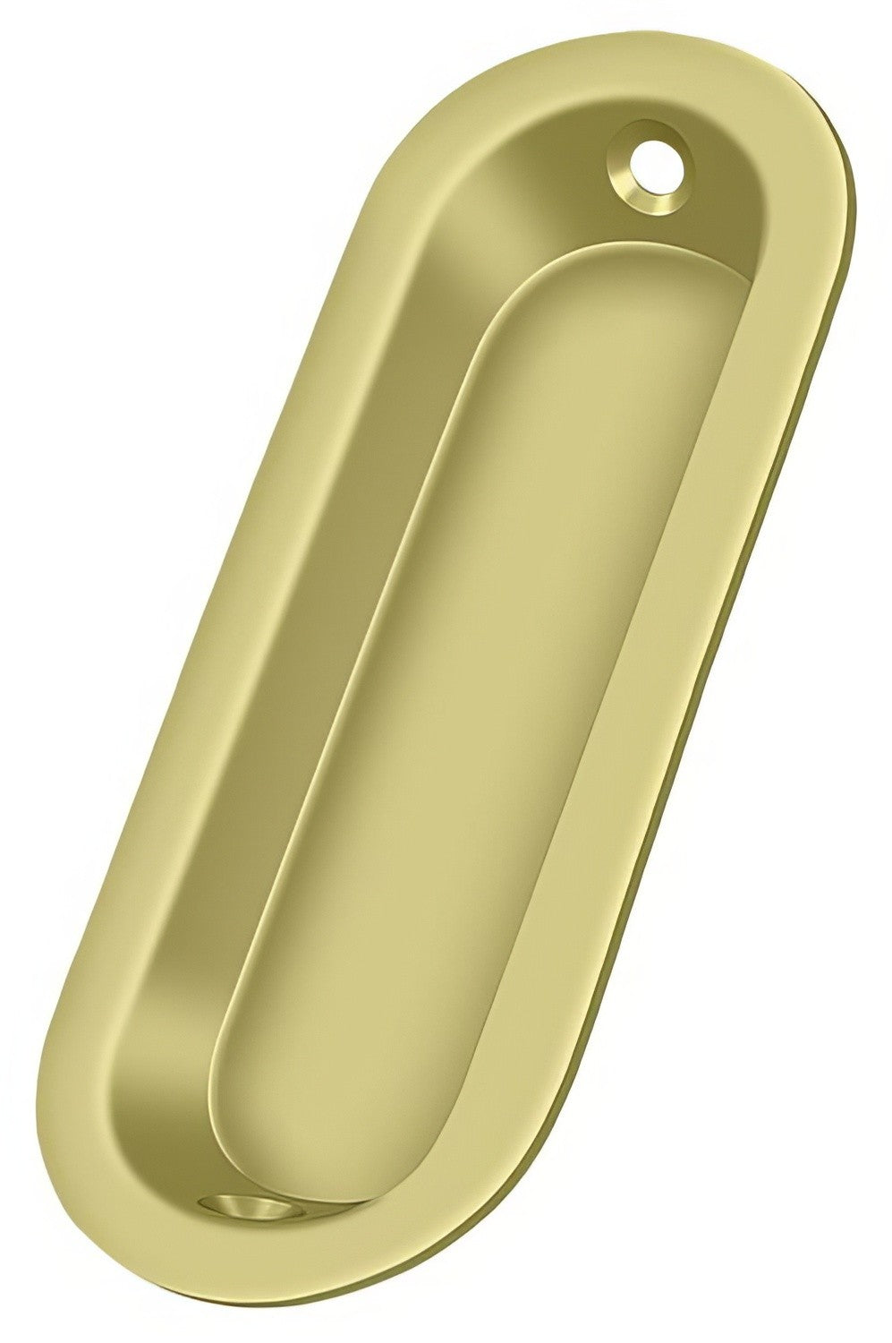 Deltana FP223 3-1/2" x 1-1/4" Oblong Flush Pull