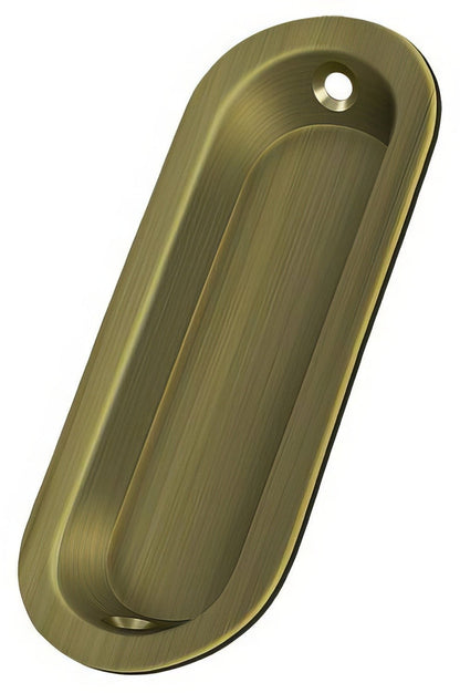 Deltana FP223 3-1/2" x 1-1/4" Oblong Flush Pull