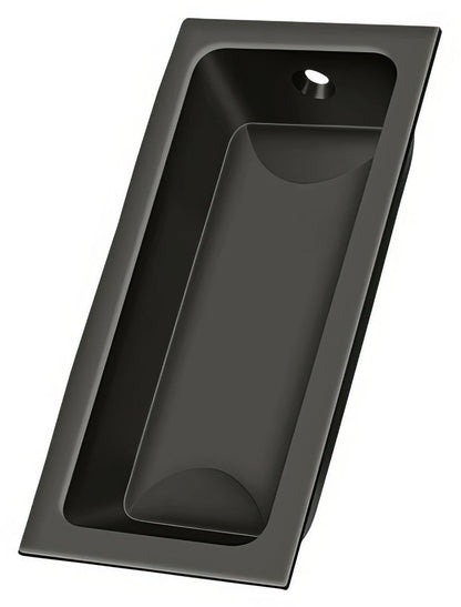 Deltana FP227 3-5/8" x 1-3/4" Solid Brass Large Flush Pull