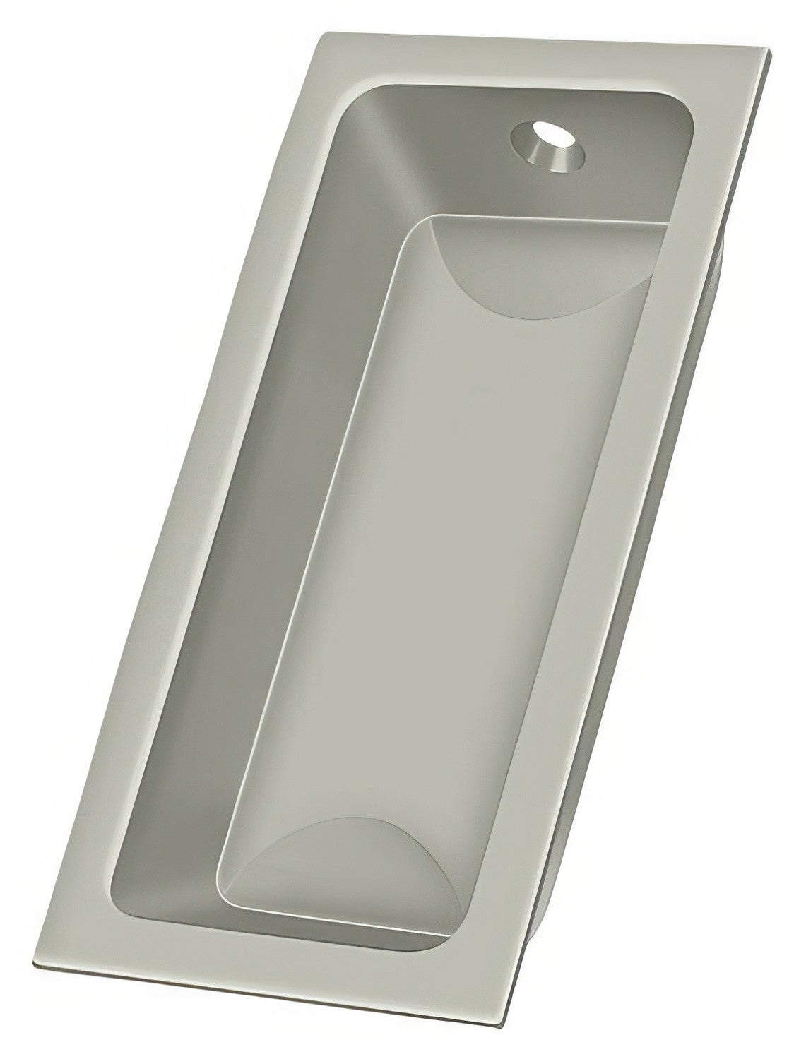 Deltana FP227 3-5/8" x 1-3/4" Solid Brass Large Flush Pull