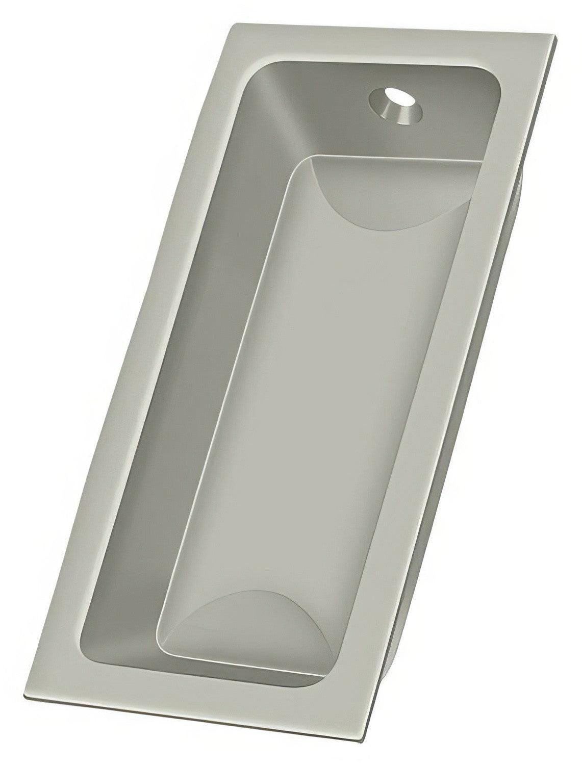 Deltana FP227 3-5/8" x 1-3/4" Solid Brass Large Flush Pull
