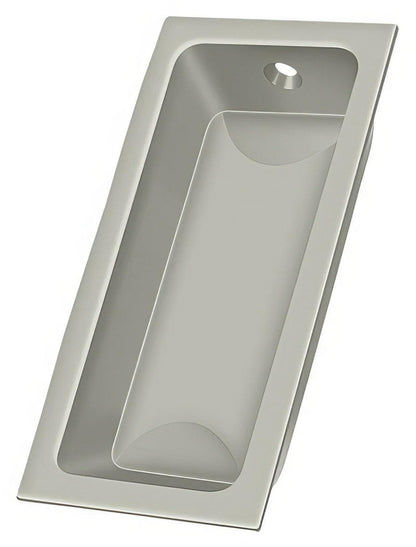 Deltana FP227 3-5/8" x 1-3/4" Solid Brass Large Flush Pull