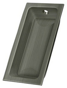 Deltana FP227 3-5/8" x 1-3/4" Solid Brass Large Flush Pull