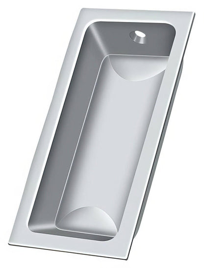 Deltana FP227 3-5/8" x 1-3/4" Solid Brass Large Flush Pull