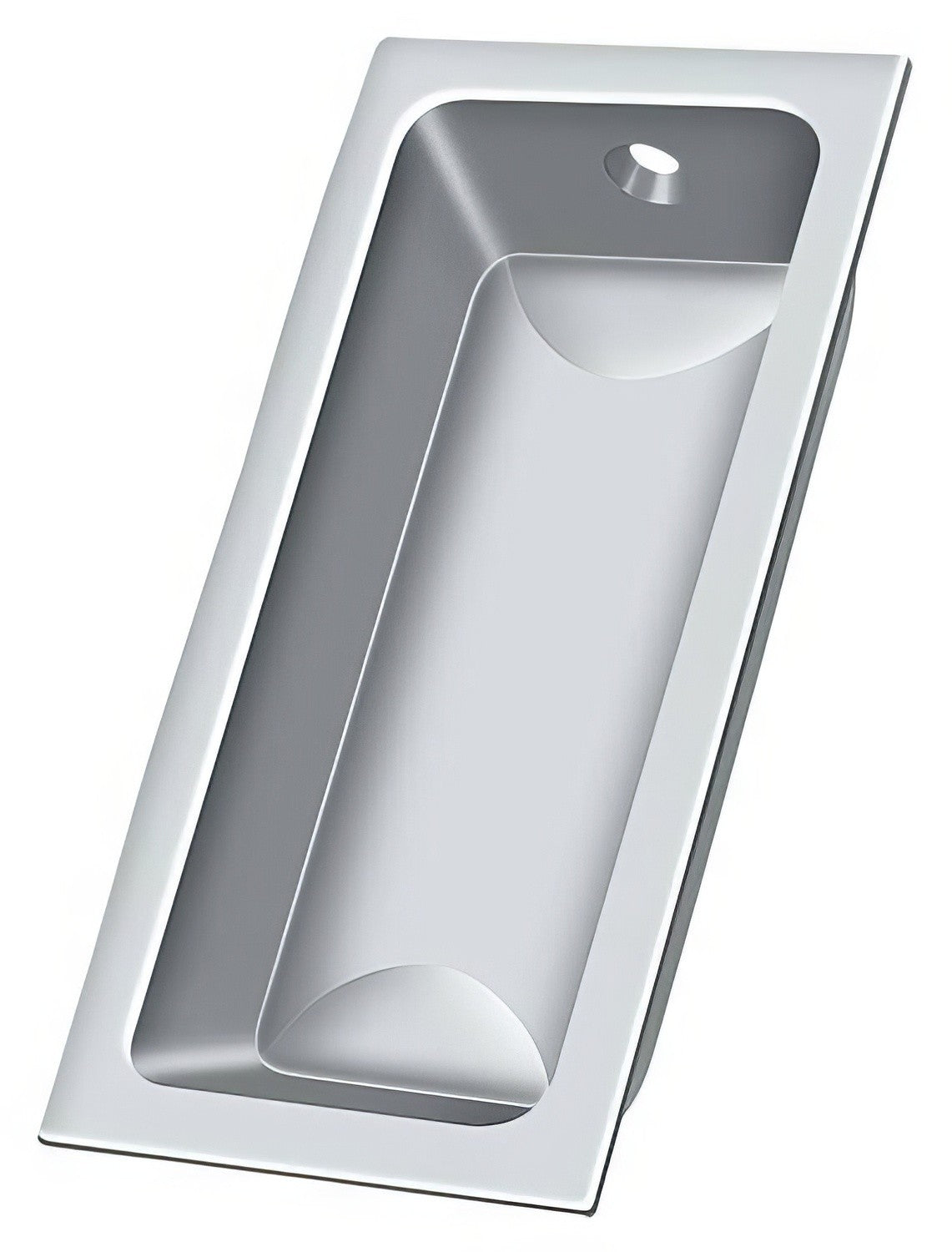 Deltana FP227 3-5/8" x 1-3/4" Solid Brass Large Flush Pull
