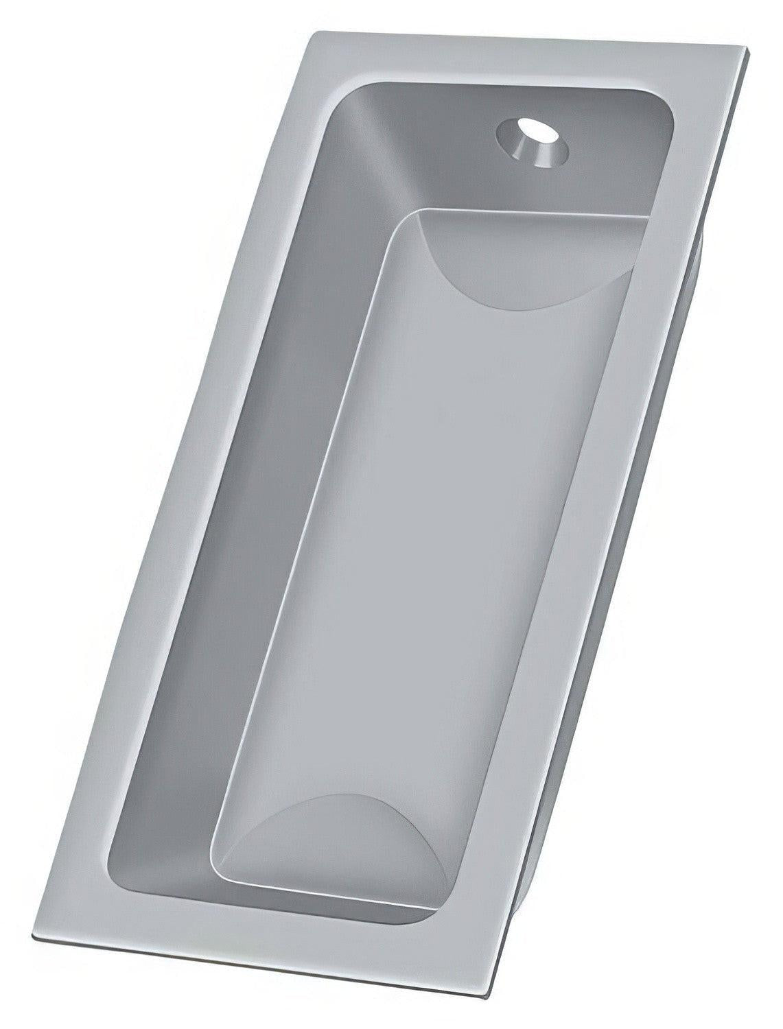 Deltana FP227 3-5/8" x 1-3/4" Solid Brass Large Flush Pull