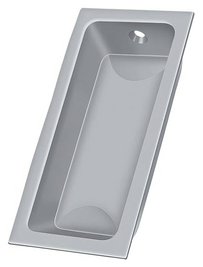 Deltana FP227 3-5/8" x 1-3/4" Solid Brass Large Flush Pull