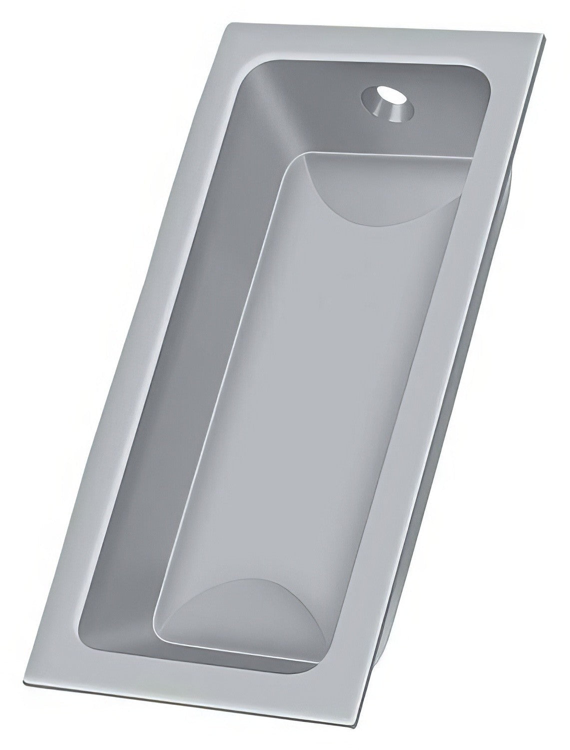 Deltana FP227 3-5/8" x 1-3/4" Solid Brass Large Flush Pull
