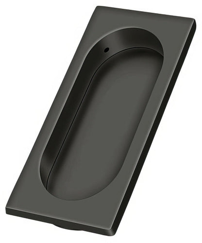 Deltana FP4134 3-7/8" x 1-5/8" Large Rectangle Flush Pull