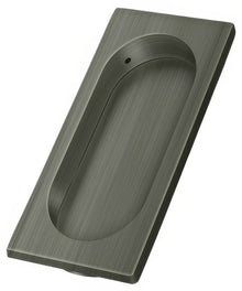 Deltana FP4134 3-7/8" x 1-5/8" Large Rectangle Flush Pull
