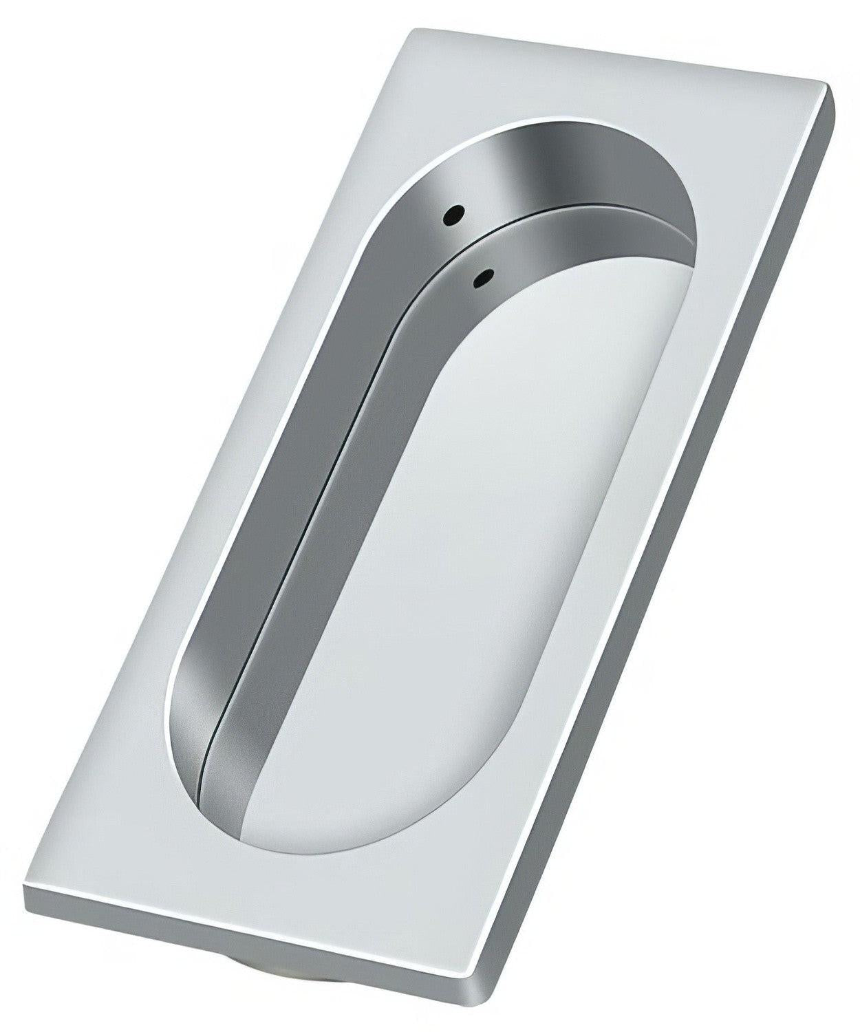 Deltana FP4134 3-7/8" x 1-5/8" Large Rectangle Flush Pull