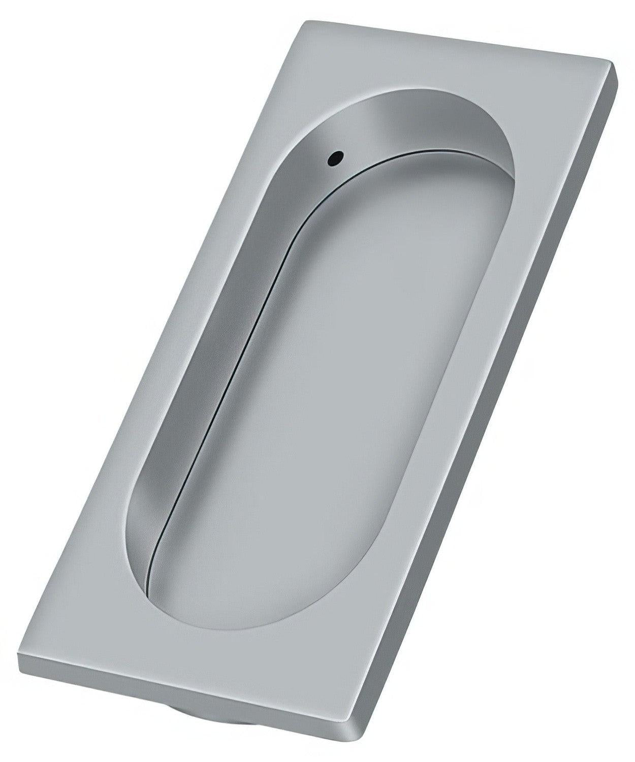 Deltana FP4134 3-7/8" x 1-5/8" Large Rectangle Flush Pull