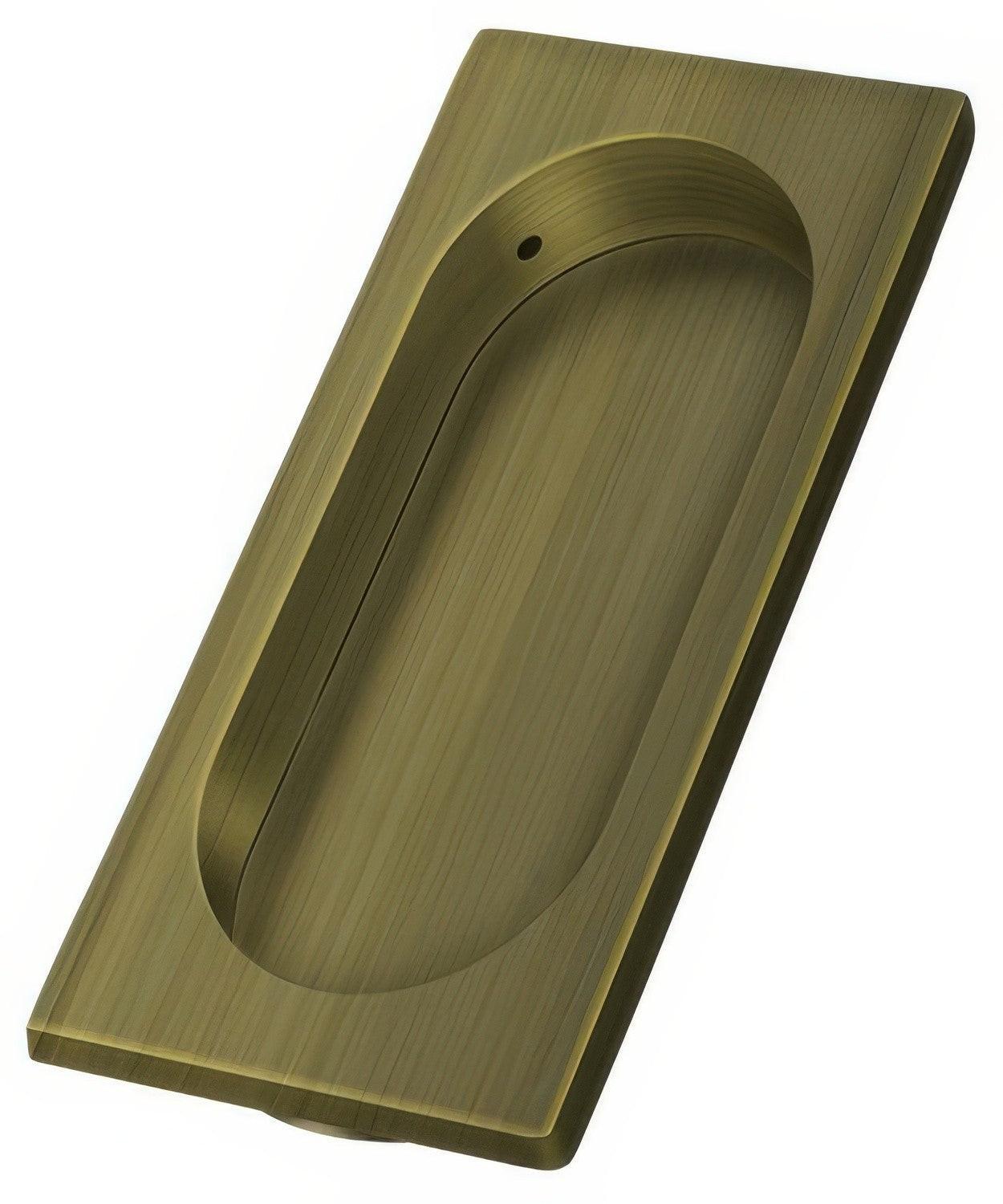 Deltana FP4134 3-7/8" x 1-5/8" Large Rectangle Flush Pull