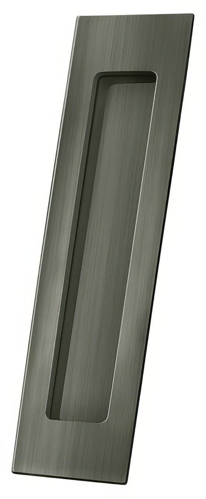 Deltana FP7178 Solid Brass 7" Rectangular Flush Pull