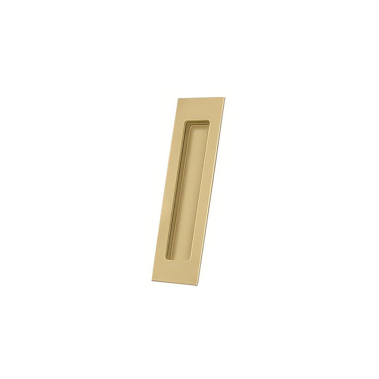 Deltana FP7178 Solid Brass 7" Rectangular Flush Pull