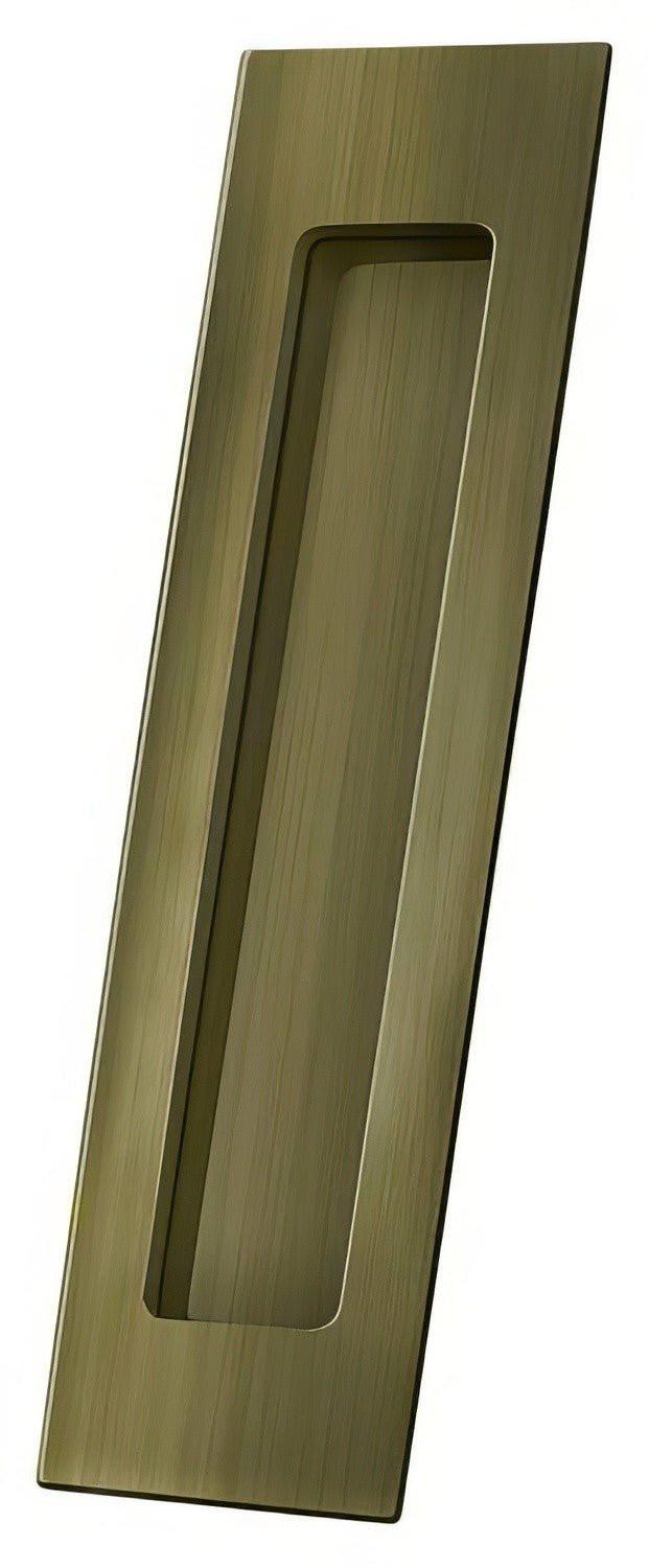 Deltana FP7178 Solid Brass 7" Rectangular Flush Pull