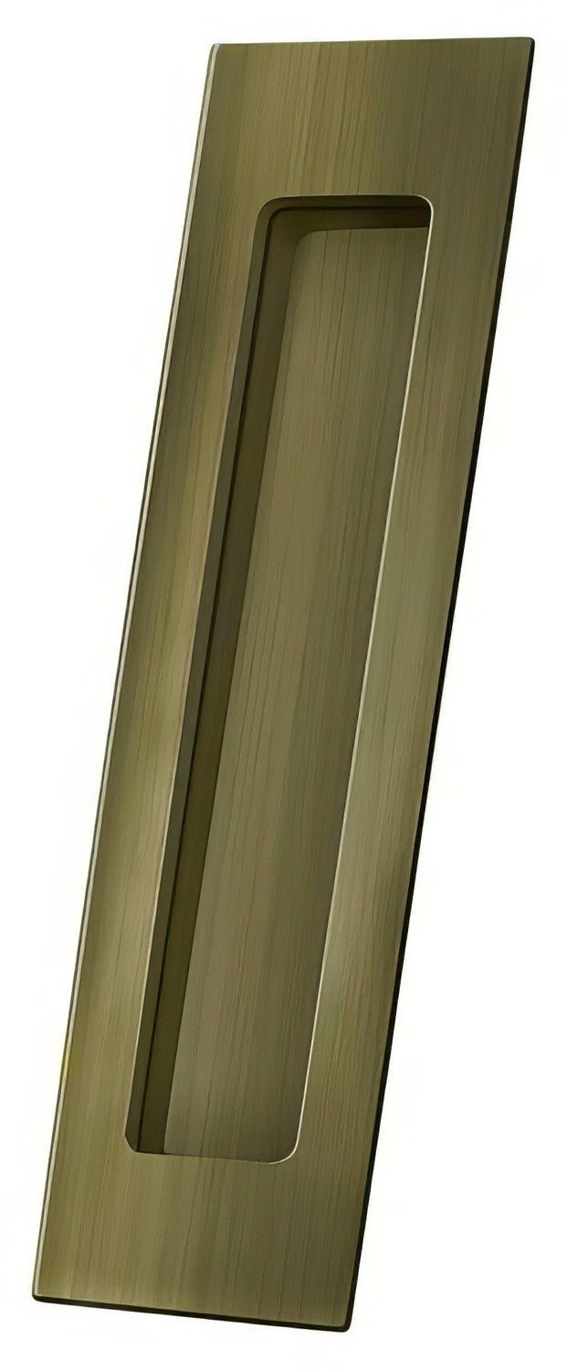 Deltana FP7178 Solid Brass 7" Rectangular Flush Pull