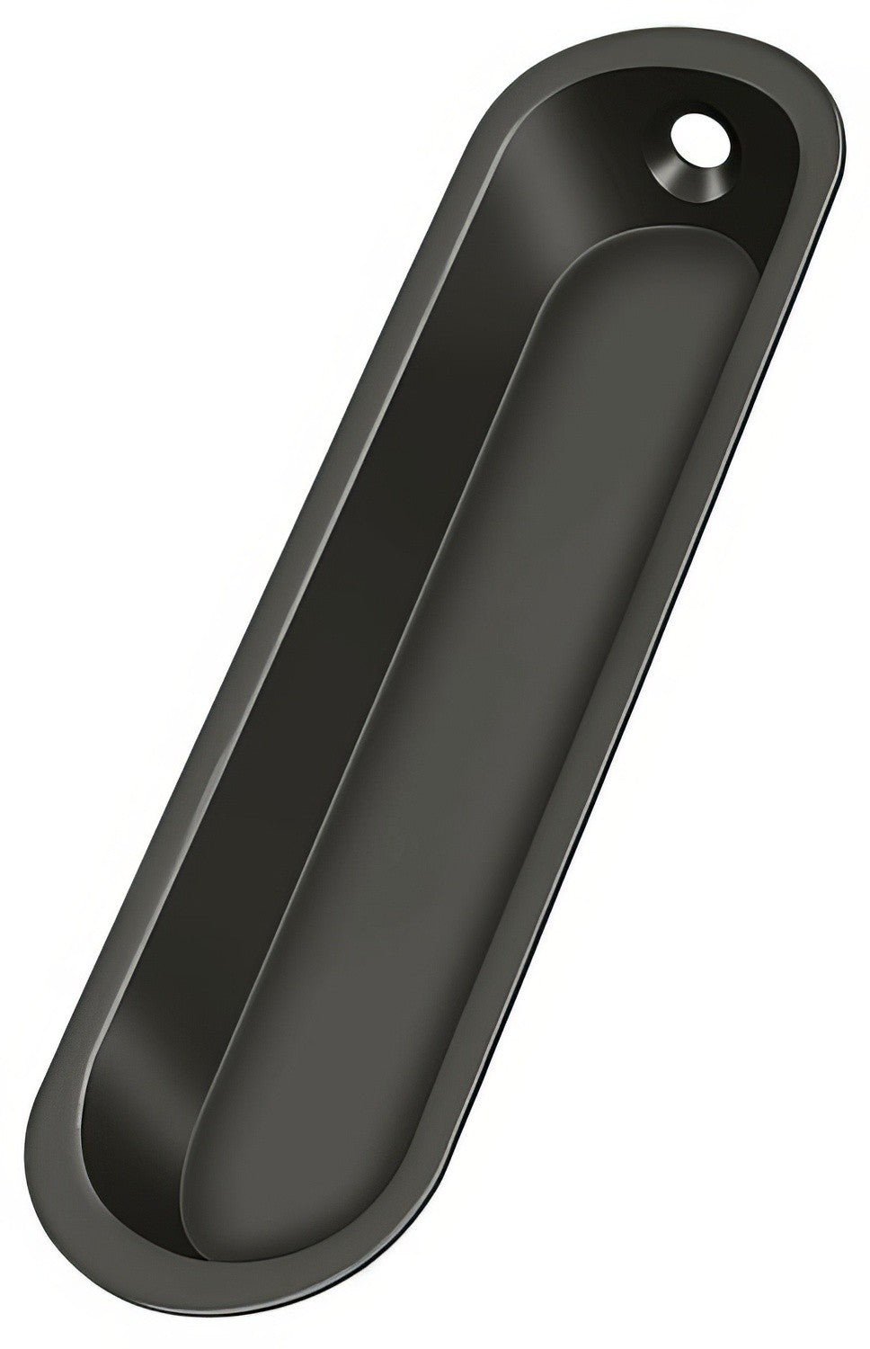 Deltana FP828 4" x 1" Oblong Flush Pull.