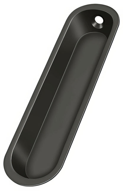 Deltana FP828 4" x 1" Oblong Flush Pull.