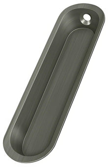 Deltana FP828 4" x 1" Oblong Flush Pull