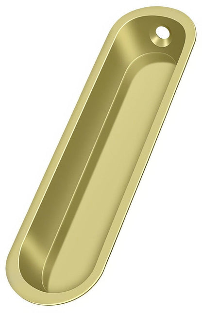 Deltana FP828 4" x 1" Oblong Flush Pull
