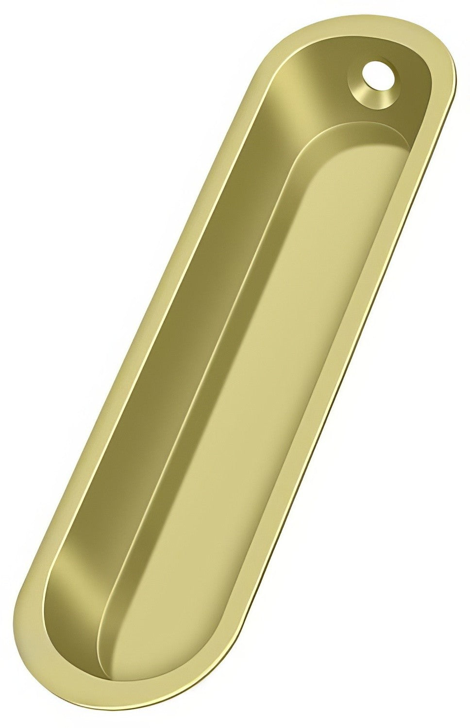 Deltana FP828 4" x 1" Oblong Flush Pull.