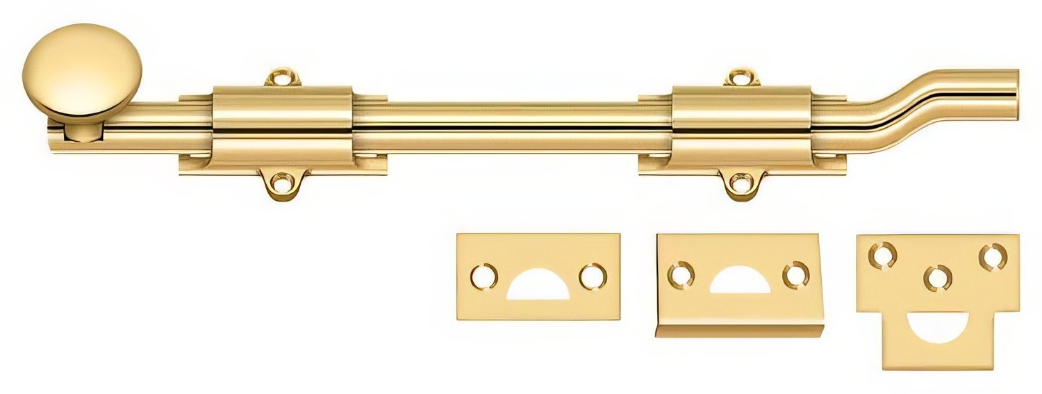 Deltana FPG10 10" HD Offset Surface Bolt
