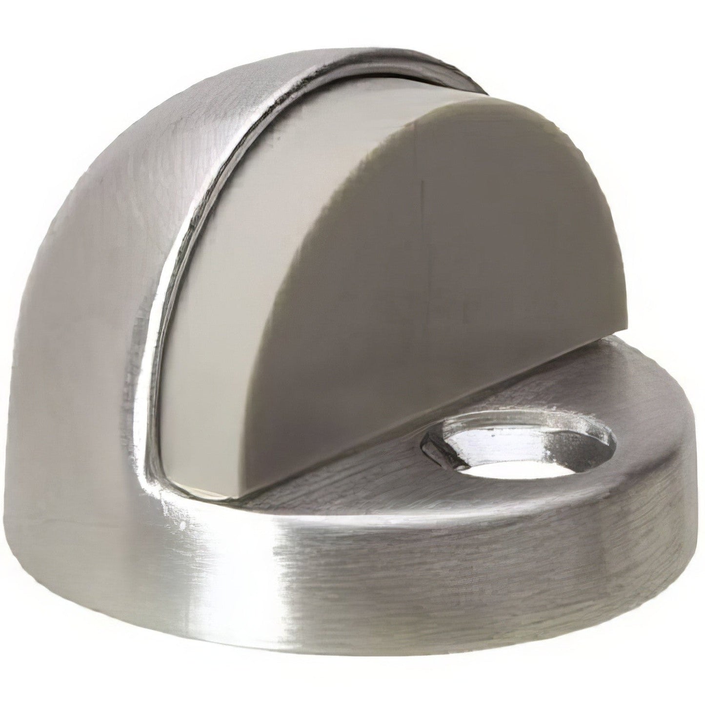 Ives FS17 Cast Brass Floor Door Stop 1-11/32" Overall Height 1-3/4" Base Diameter 1/2" Base Height