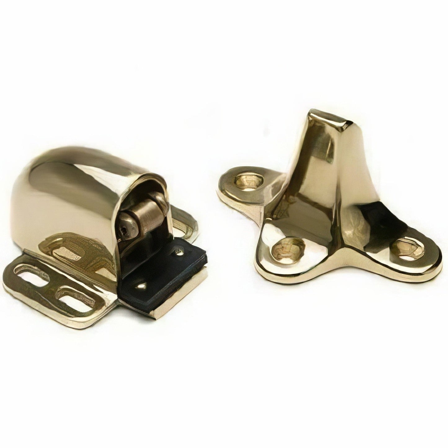 Ives FS42 Forged Brass Floor Door Stop and Automatic Holder 1-1/8" to 1-9/16" Floor Clearance