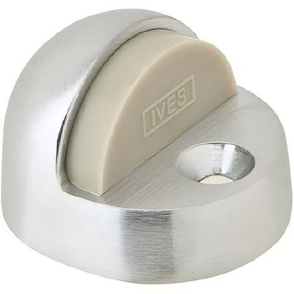 Ives FS438 Heavy Duty Cast Dome Floor Door Stop 1-3/8" Overall Height