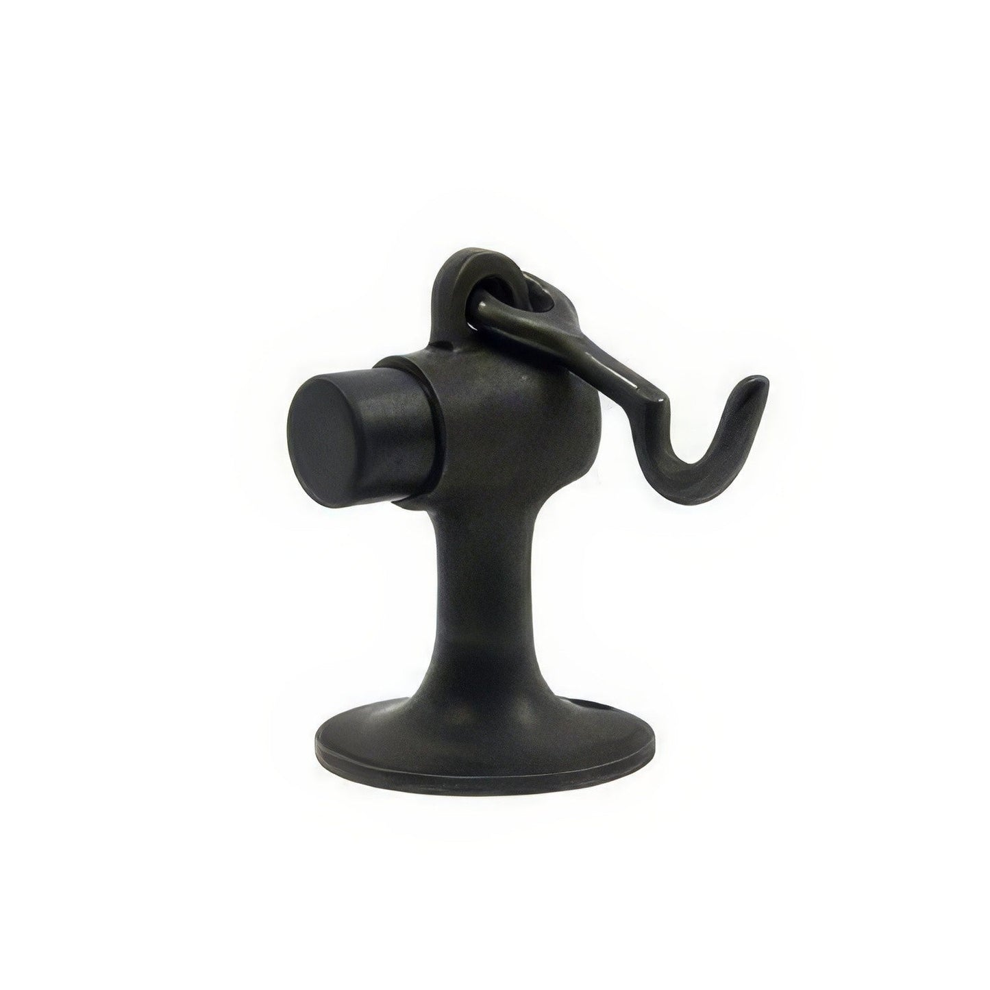 Ives FS446 3-3/4" Height Cast Brass Floor Door Stop with Manual Hold-Open Hook