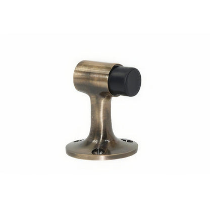 Ives FS448 3" Height Cast Brass Floor Door Stop with Wood Screws