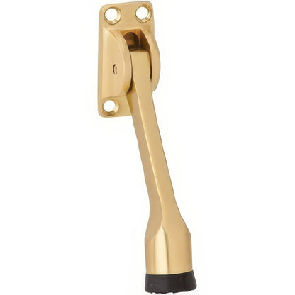 Ives FS452 Cast Brass Kick Down Door Holder for 2" or Less Door-to-Floor Clearance