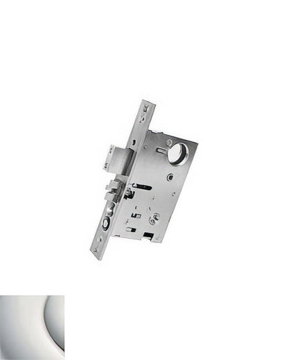 Baldwin G6355.RRLS Right Hand Reverse Bevel Door Lever Strength Privacy Bedroom or Bathroom Mortise Lock