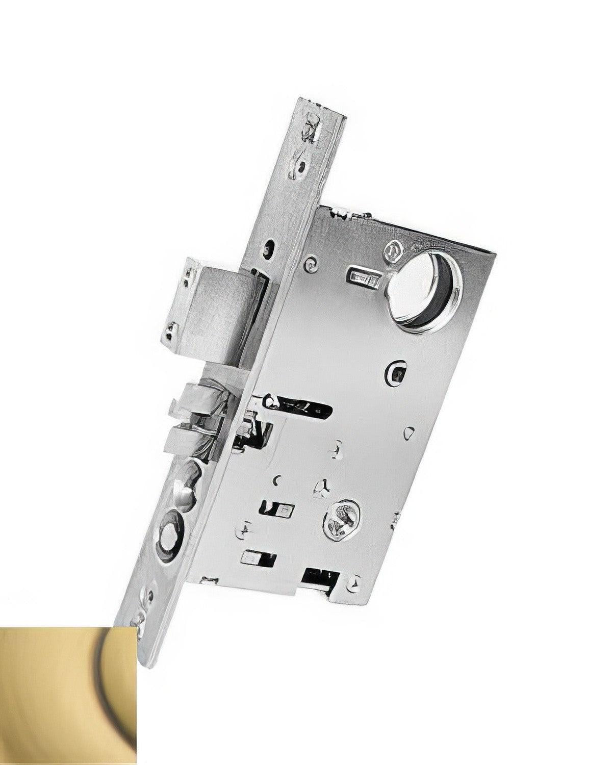 Baldwin G6355.LRLS Left Hand Reverse Bevel Door Lever Strength Privacy Bedroom or Bathroom Mortise Lock
