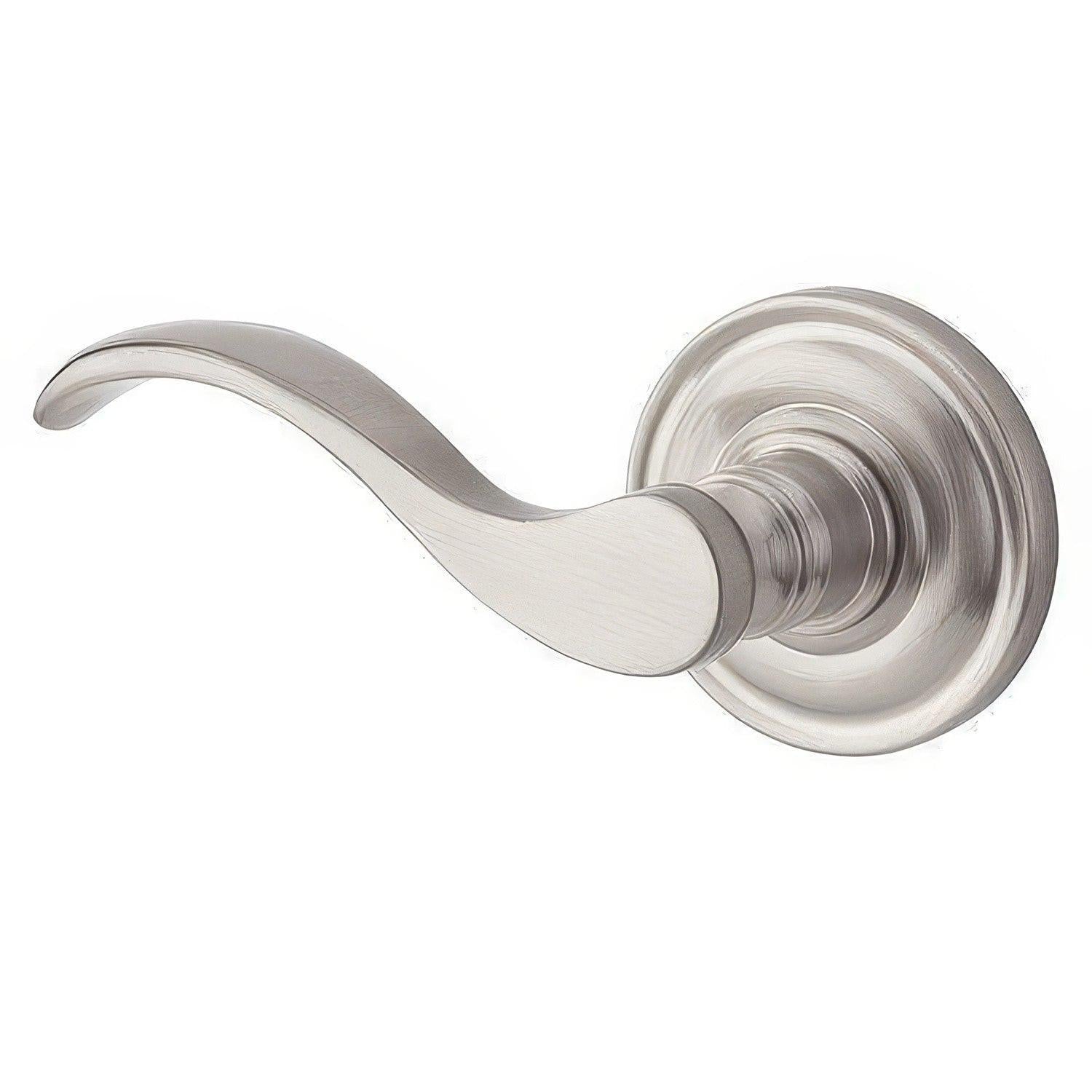 Baldwin HD.CUR.L.TRR Curve Individual Dummy Door Lever