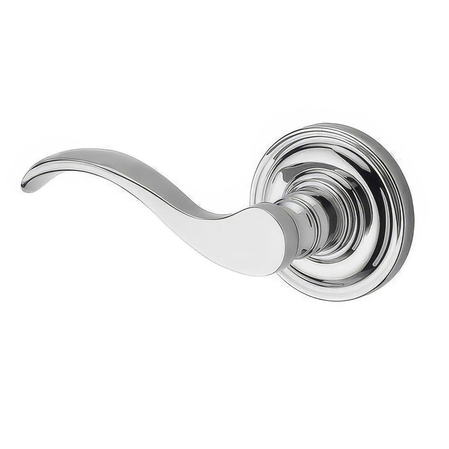 Baldwin HD.CUR.L.TRR Curve Individual Dummy Door Lever