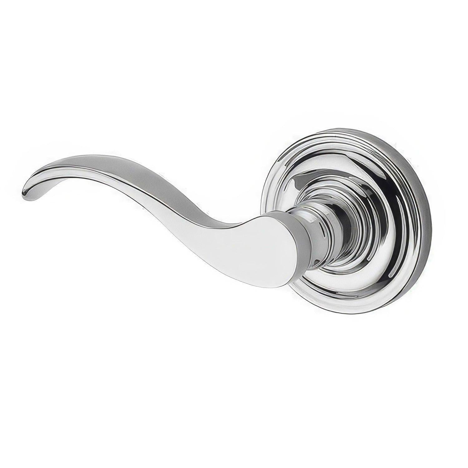 Baldwin HD.CUR.L.TRR Curve Individual Dummy Door Lever