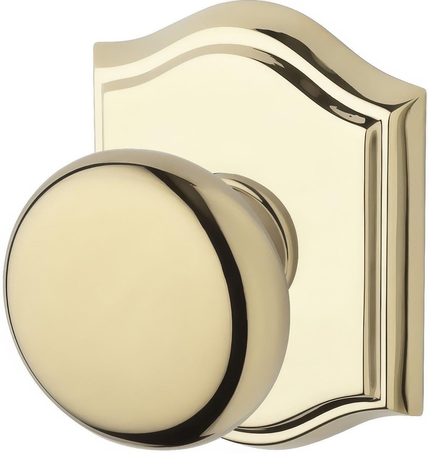 Baldwin HD.ROU.TAR Round Individual Dummy Door Knob