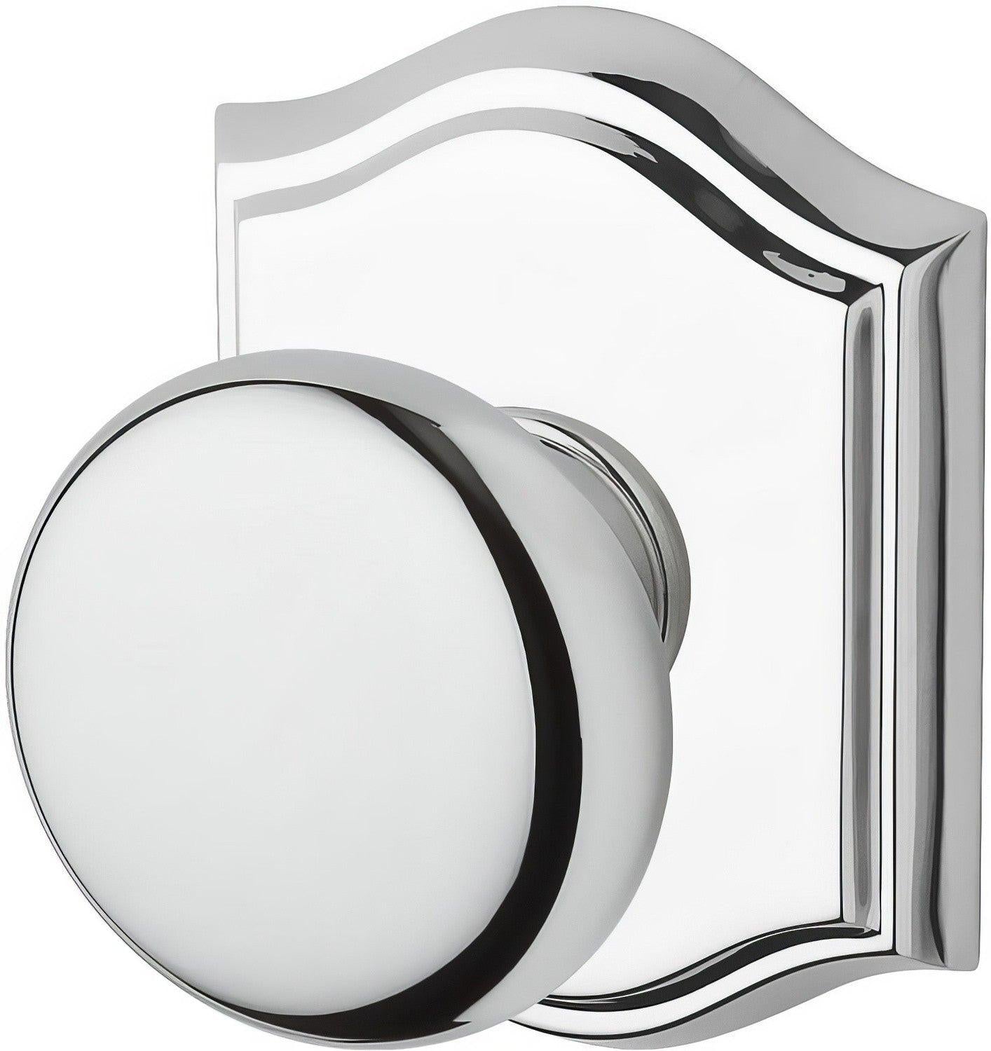 Baldwin HD.ROU.TAR Round Individual Dummy Door Knob