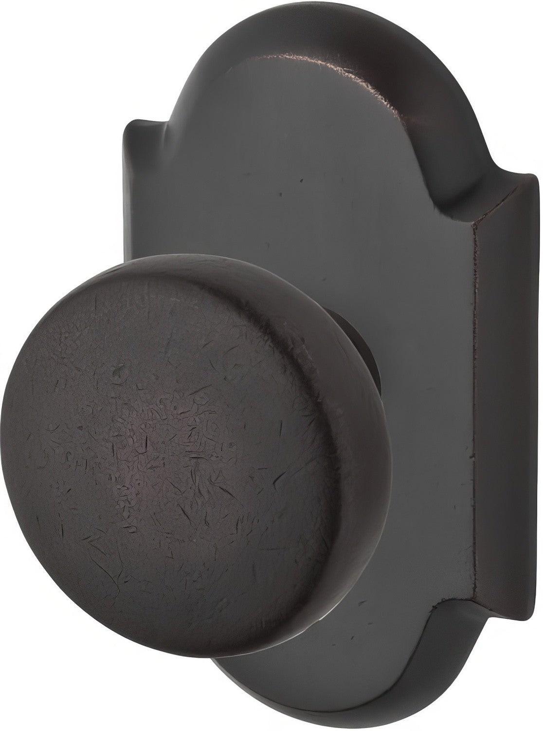 Baldwin HD.RUS.RAR Rustic Individual Dummy Door Knob