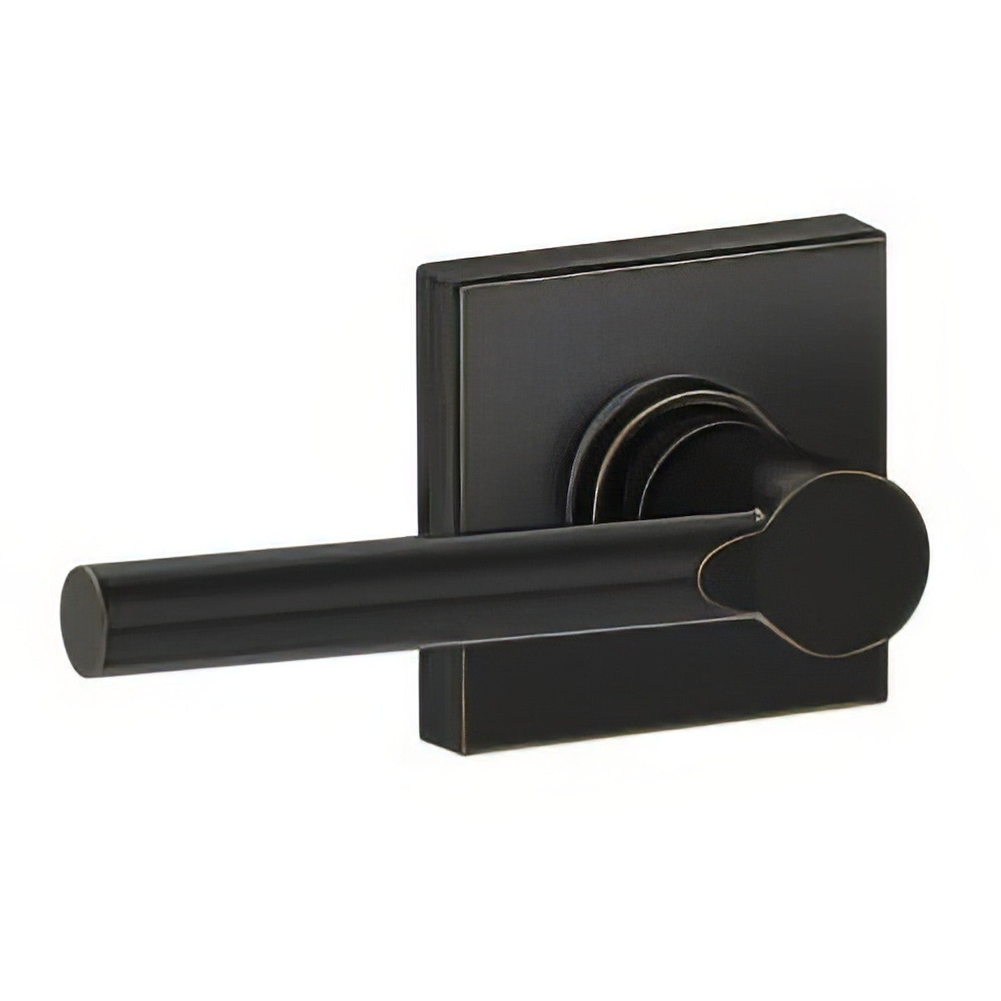 Dexter by Schlage J10-BRW-COL Broadway with Collins Rose Passage Door Lever