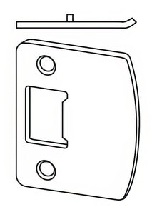 Dexter by Schlage J250009 Radius Full Lip Strike