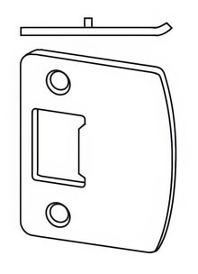 Dexter by Schlage J250009 Radius Full Lip Strike.