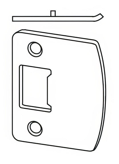 Dexter by Schlage J250009 Radius Full Lip Strike.